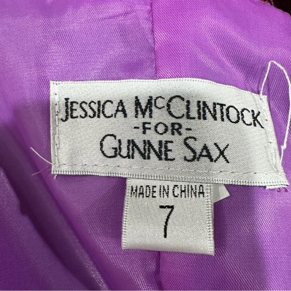 Purple Jessica McClintock Party Dress - Picture 7 of 11